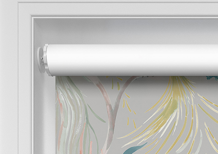 Birds of Paradise, Grey - Twist&Fit Roller Blind - Image 10